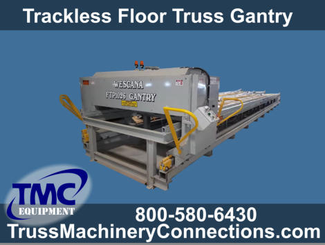 New Trackless Floor Truss Machinery